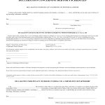 Form 6- Declaration Concerning Debtors Schedules