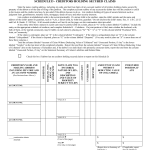 Form 6: Schedule D- Creditors Holding Secured Claims